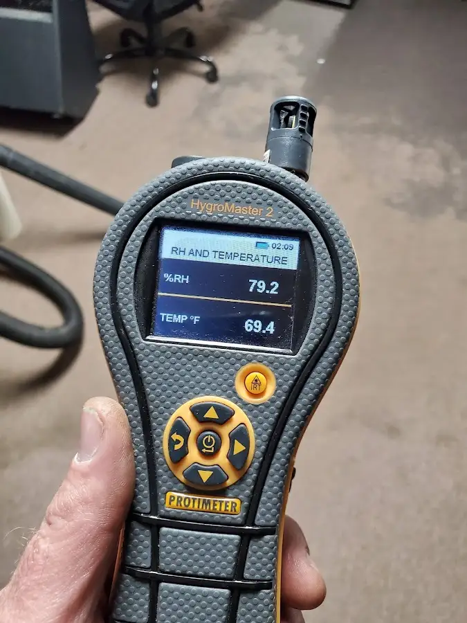 Moisture meter humidity assessment for Fire & Smoke Damage Restoration in Astoria
