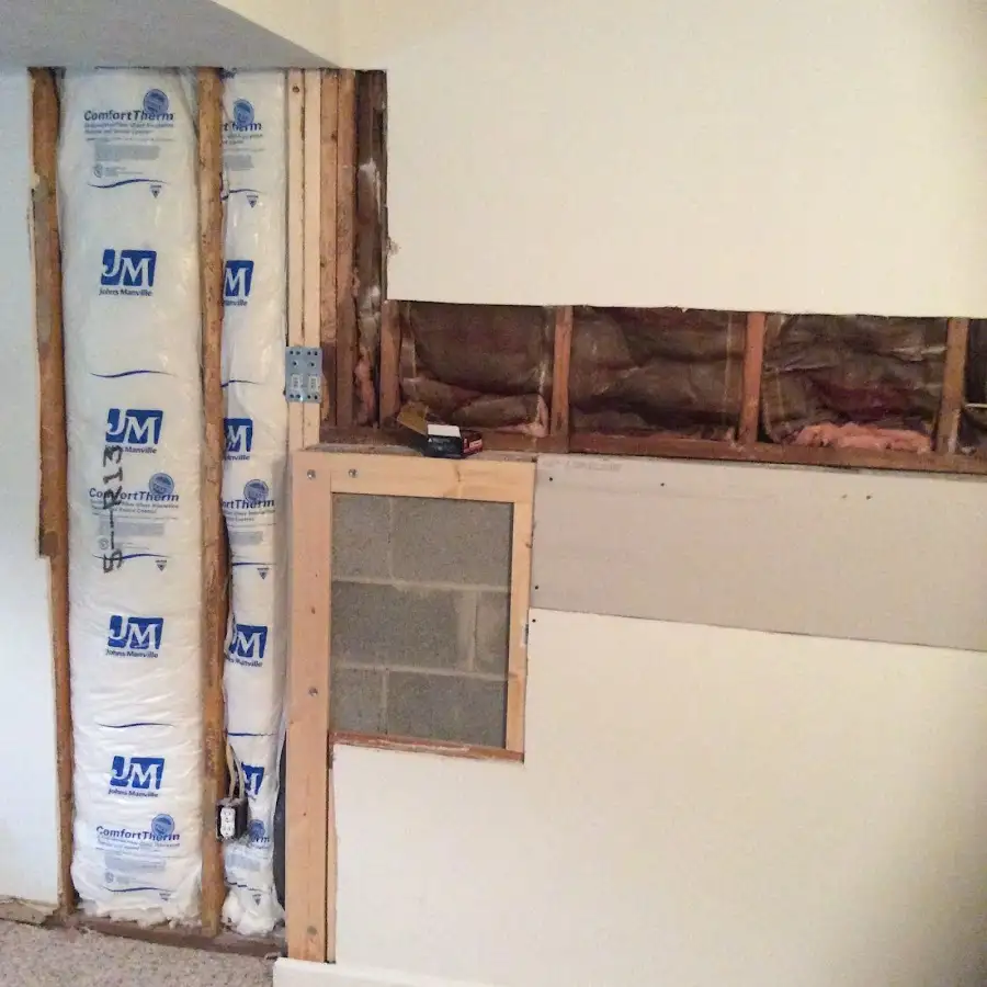Wall insulation replacement during Structural Drying in Astoria
